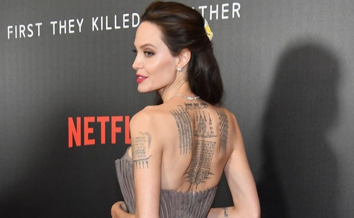 Angelina Jolie's All 16 Tattoos and Their Meaning